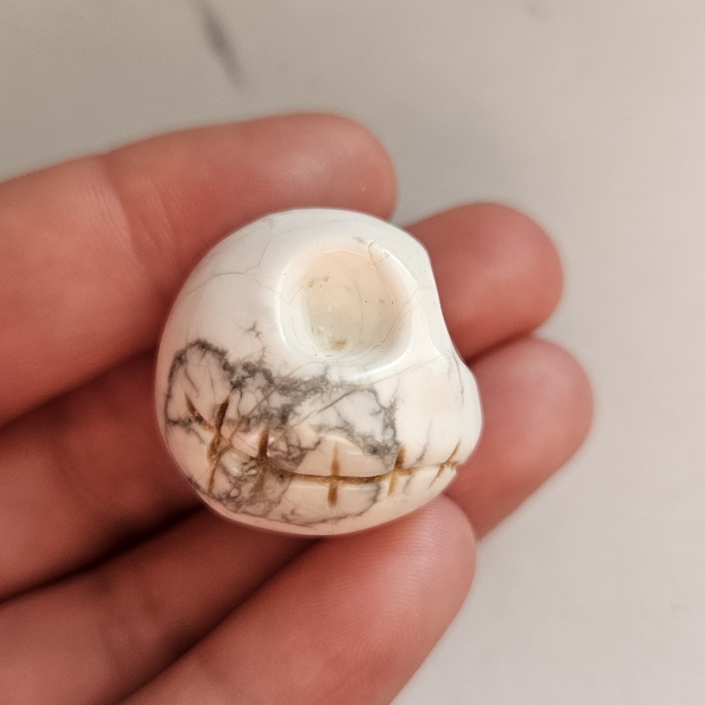 🔮 Jack Skellington Magnesite Carving - Picture 3 of 8